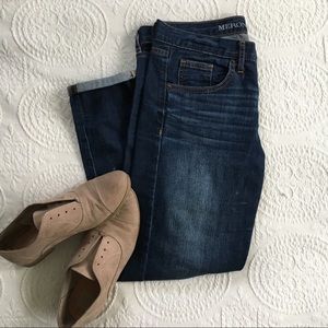 Boyfriend dark wash jeans